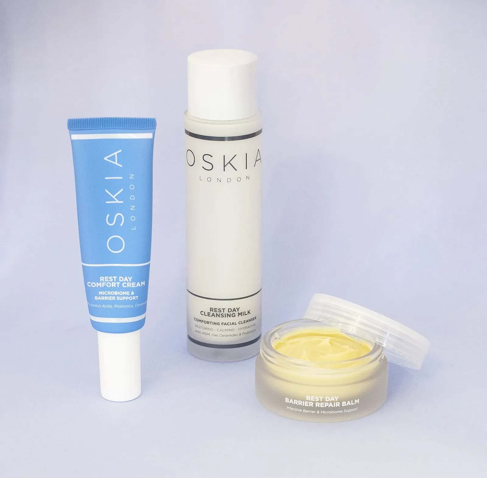 Крем для обличчя OSKIA Rest Day Comfort Cream заспокійливий з пребіотиками, церамідами та бета-глюканом, фото №4 Крем для обличчя OSKIA Rest Day Comfort Cream заспокійливий з пребіотиками, церамідами та бета-глюканом, фото №4