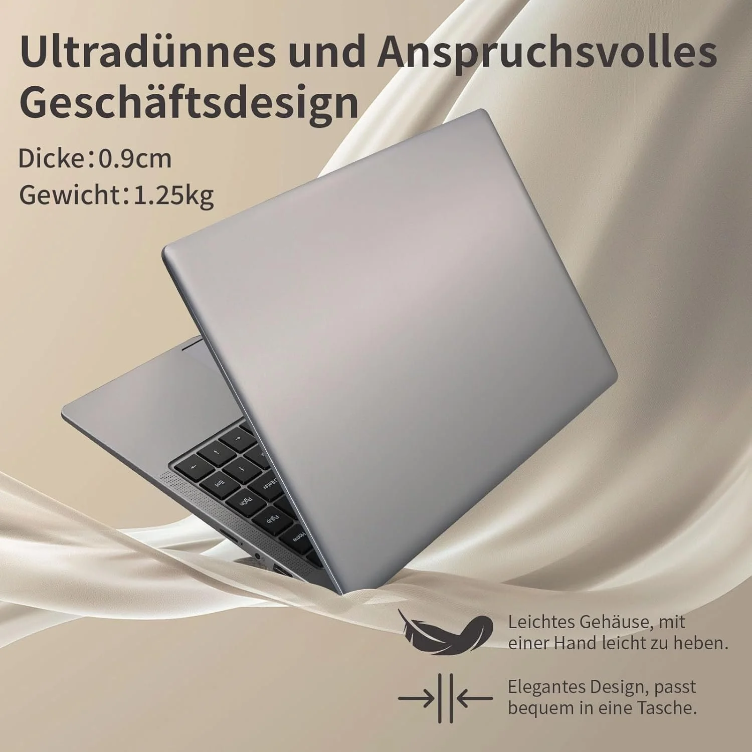 Ноутбук 14.1" Zyphionix UDKED Intel Celeron N4120 RAM 8GB SSD 256GB Windows 11, фото №5