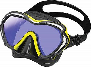 Маска для дайвінгу TUSA Paragon S Однолінзова UV-фільтр Professional (M1007S) Чорний synthetic.ua - Фото 1