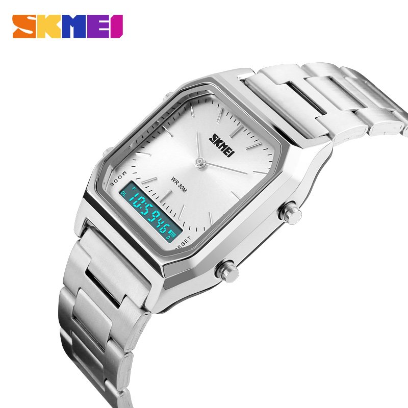 Годинник Skmei 1220SI Срібний, фото №3