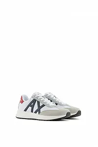 Кроссовки Armani Exchange Dusseldorf Contrast Logo synthetic.ua - Фото 1