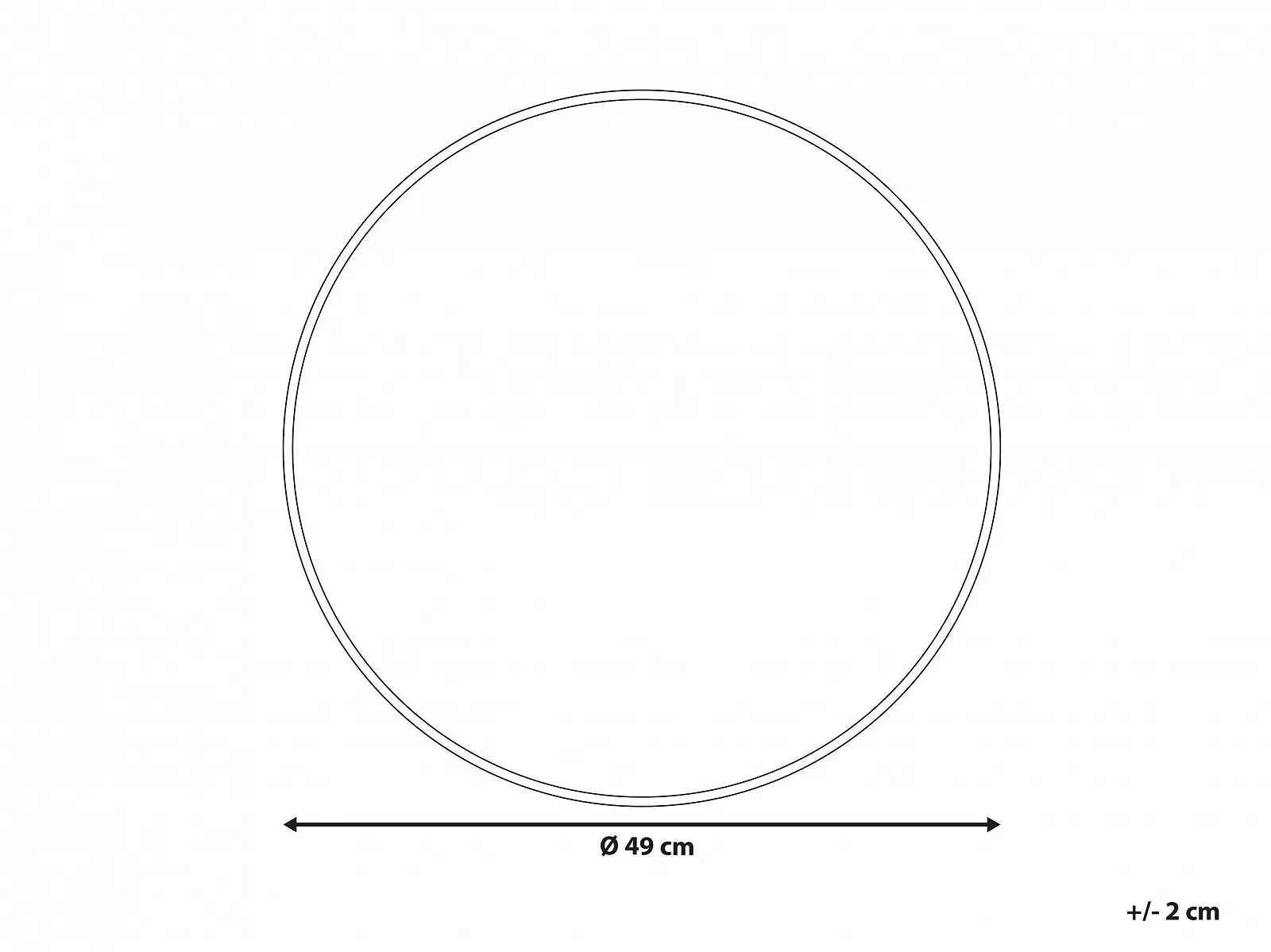 Декоративний піднос круглий металевий золотий в стилі Гламур Kitnos для вітальні та кухні, фото №3