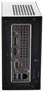 Barebone система ASRock DeskMini X300 / Без процесора / Без ОЗП / Без накопичувача / 1 x HDMI / LAN  / Без ОС / Чорний (90BXG3T01-A10GA0W) synthetic.ua - Фото 1