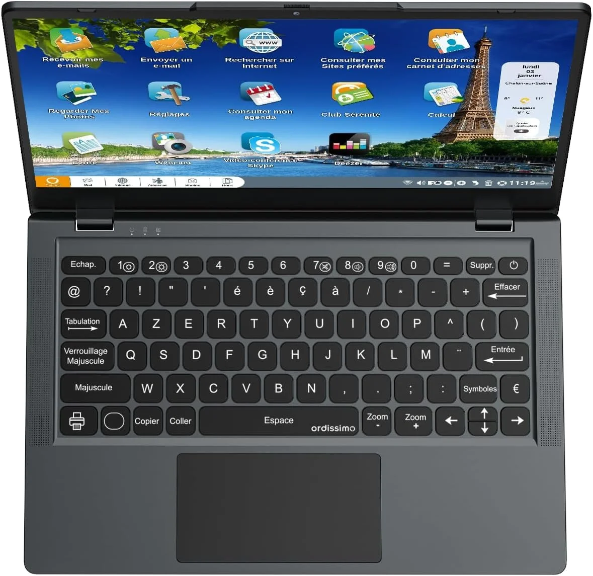 Ноутбук 14.1" Ordissimo Agathe 4  Intel Pentium RAM 4GB SSD 128GB Windows 11 (UKR), фото №2