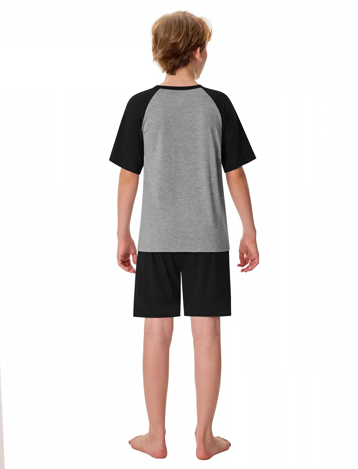 Пижама MoFiz для мальчиков, комплект из двух предметов: футболка с коротким рукавом и шорты, фото №4 Пижама MoFiz для мальчиков, комплект из двух предметов: футболка с коротким рукавом и шорты, фото №4