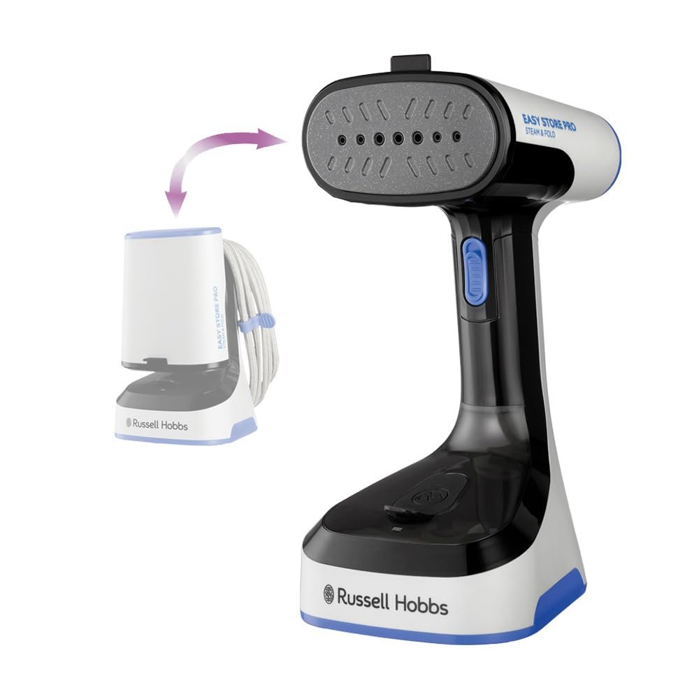Вертикальний відпарювач Russell Hobbs Steam & Fold 26740-56 1500W Складаний 3m кабель, фото №1