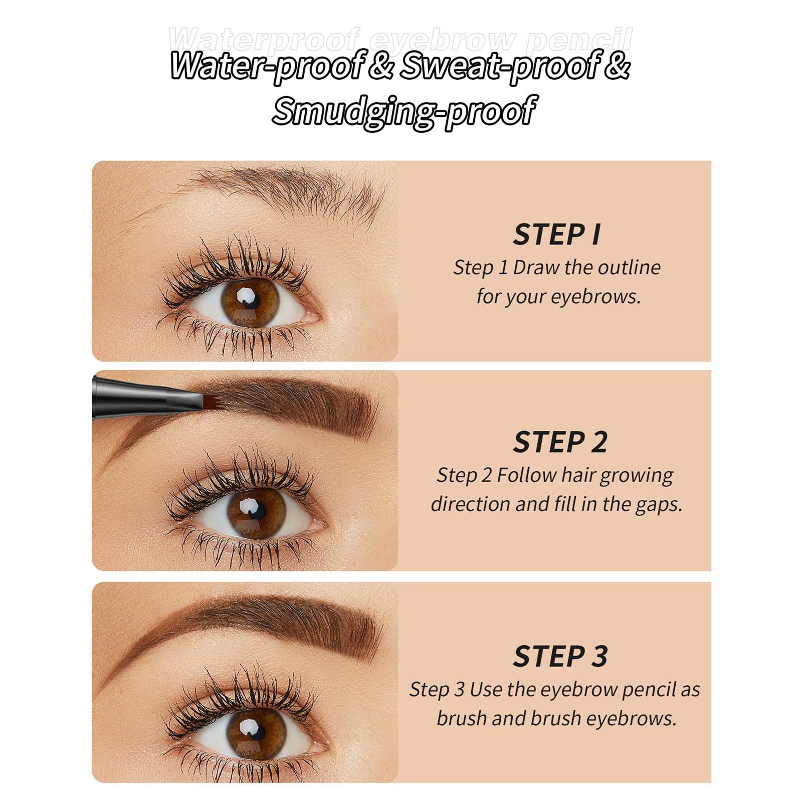 Карандаш для бровей Ultrafeiner Vierzackiger Wasse Красновато-коричневый, фото №7 Карандаш для бровей Ultrafeiner Vierzackiger Wasse Красновато-коричневый, фото №7