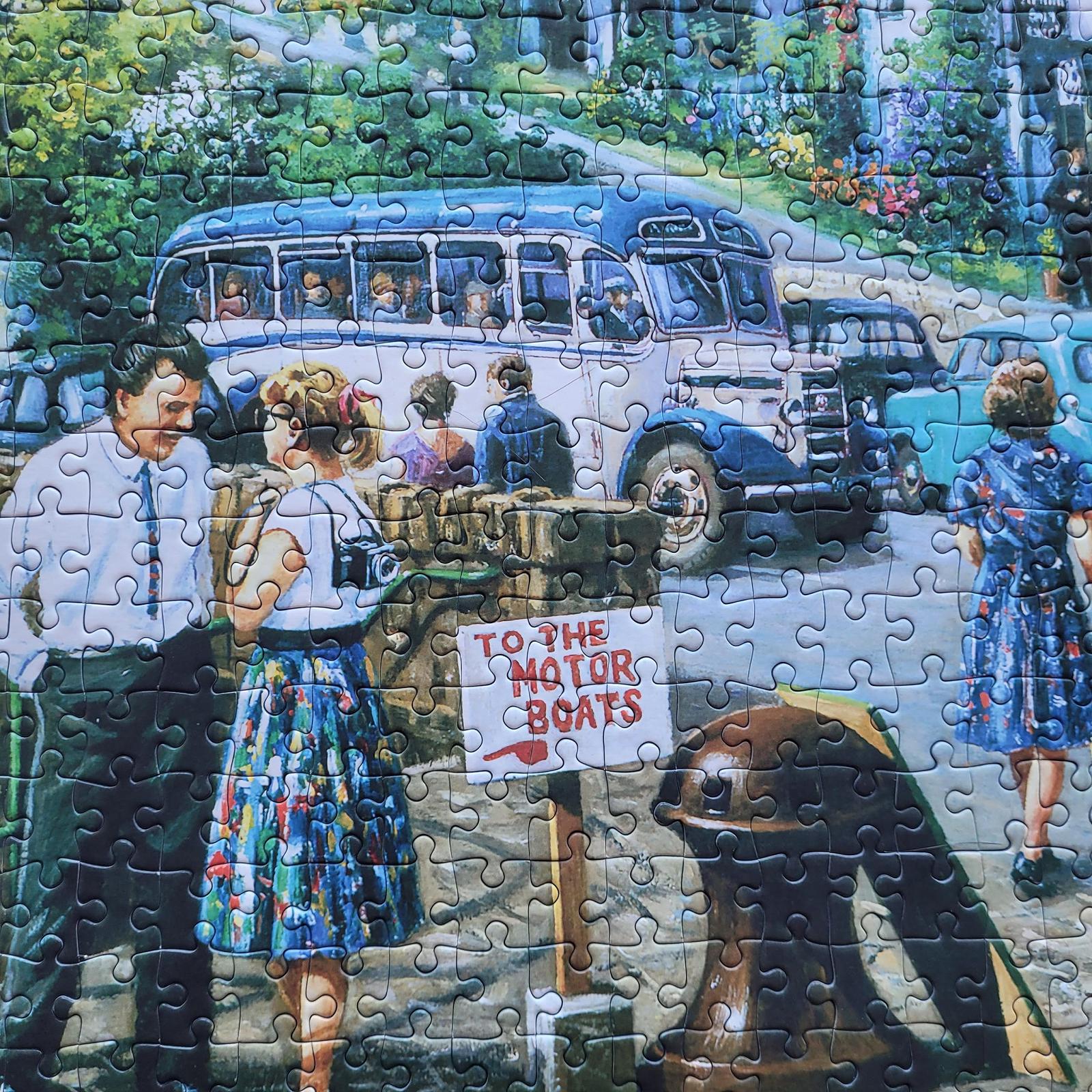 Пазл Gibsons Ice Cream by The River 636 деталей картонный экологичный, фото №5 Пазл Gibsons Ice Cream by The River 636 деталей картонный экологичный, фото №5