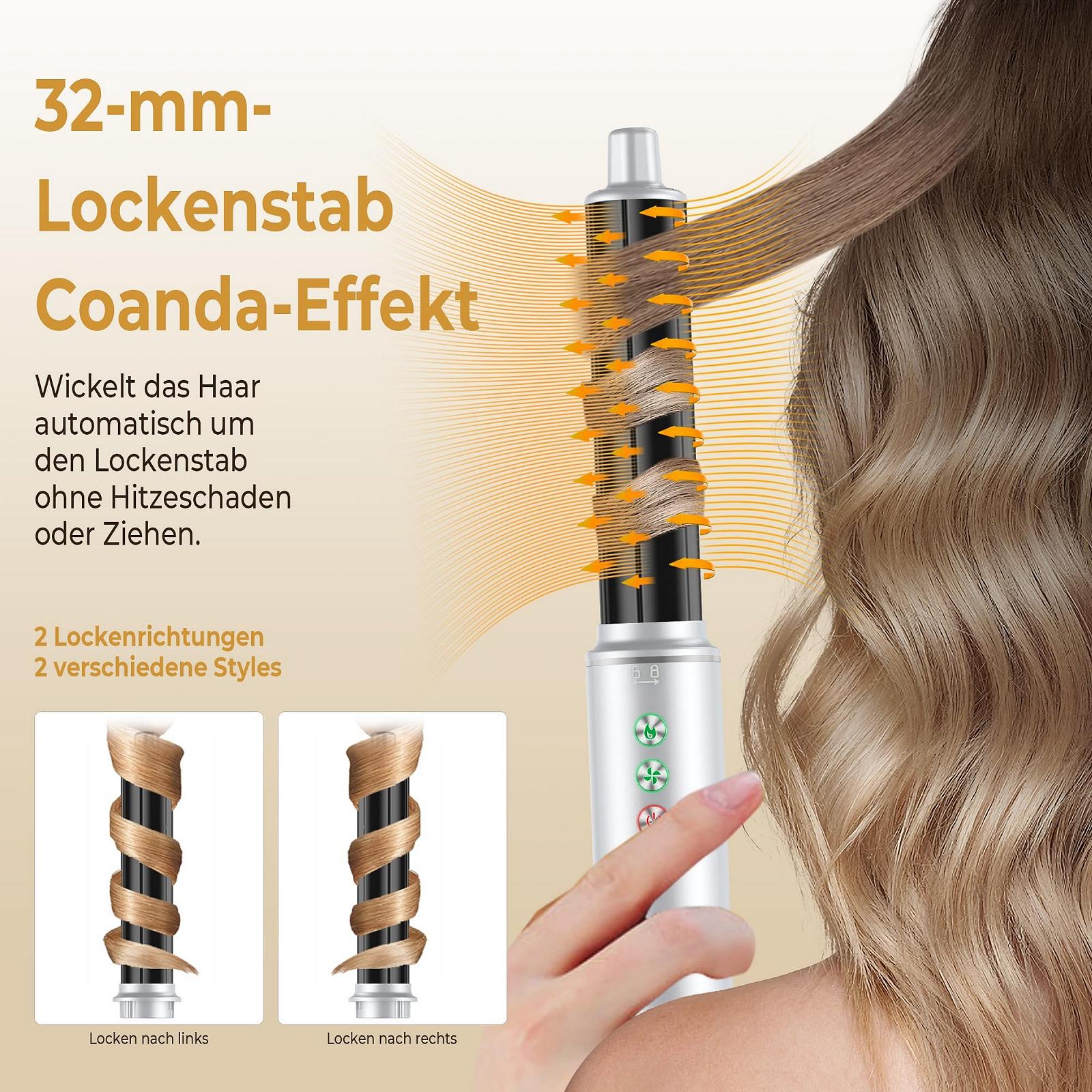 Стайлер для волосся OKWRAP 7 в 1 110,000 rpm 320 Millions Lonic, фото №3