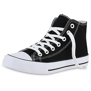 Мужские Кроссовки VAN HILL Высокие На Шнуровке Удобные Базовые Для Досуга Тканевые - Фото 1