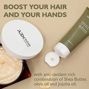 Набір: Крем для рук Saryna Key Damage Repair Pure African Shea Butter 75 мл та Чисте африканське масло ши 500 мл synthetic.ua - Фото 1