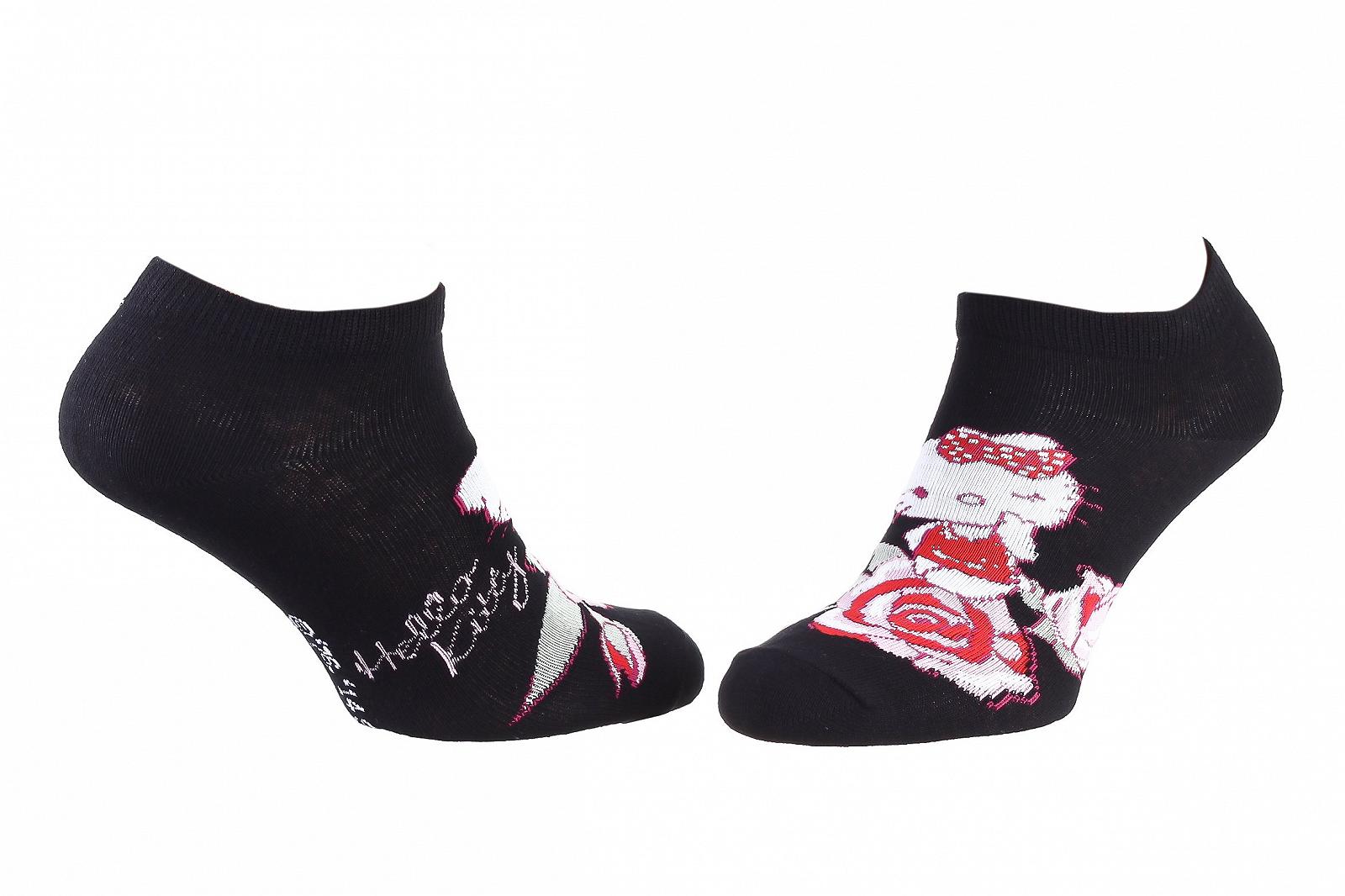 Шкарпетки HELLO KITTY HK + ROSE Чорний 35 - 41, фото №1