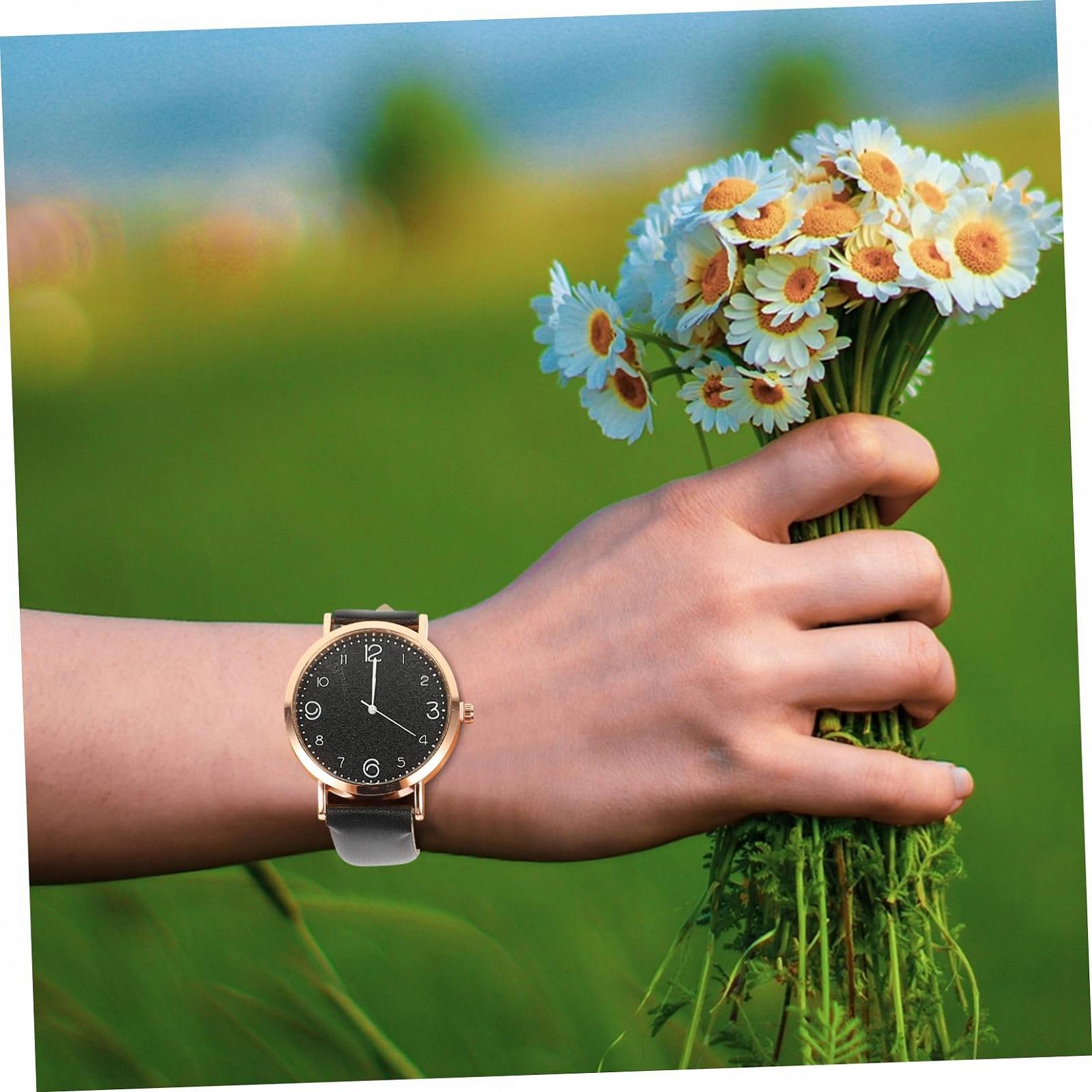 Жіночий годинник VALICLUD Різдвяний дзвіночок Чорний, фото №9