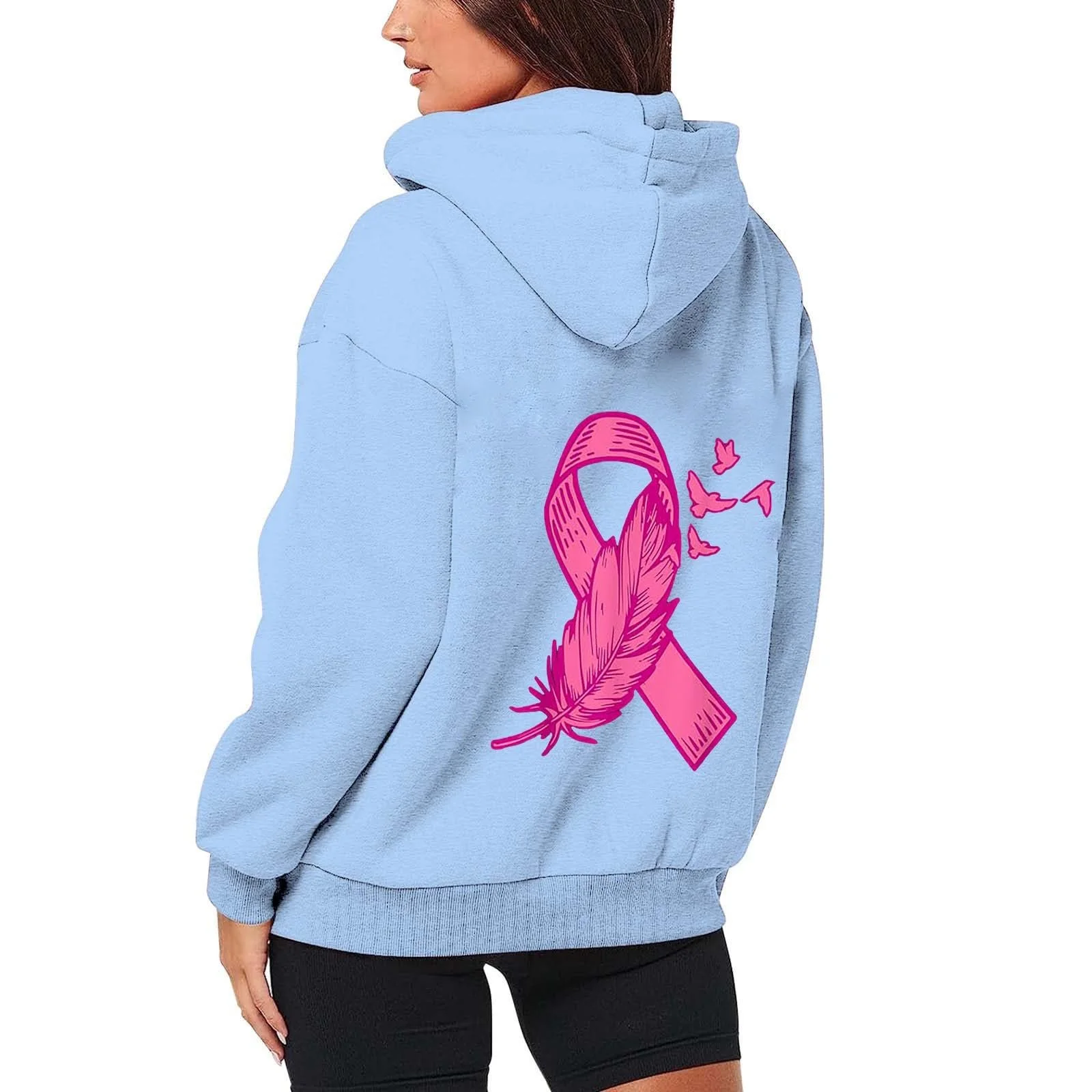 Женский Худи Пуловер с капюшоном Цветной градиент Унисекс Мода Ретро Свободный Спортзал Спортивный Свитшот y2k Милый Топ с капюшоном в виде животного Панк Готическая Куртка на молнии, фото №1