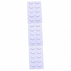 Ресницы Angoily Untere Wimpernstreifen 30 пар Прозрачный стебель Низкое волокно - Фото 1