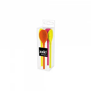 Ложка Zakdesigns Hot Pop-Happy, меламин, разноцветная, 14 см - Фото 1