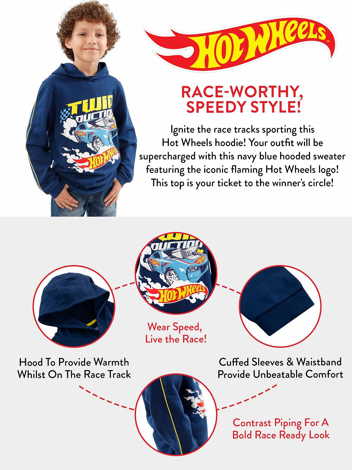 Худі Hot Wheels для хлопчиків, фото №7
