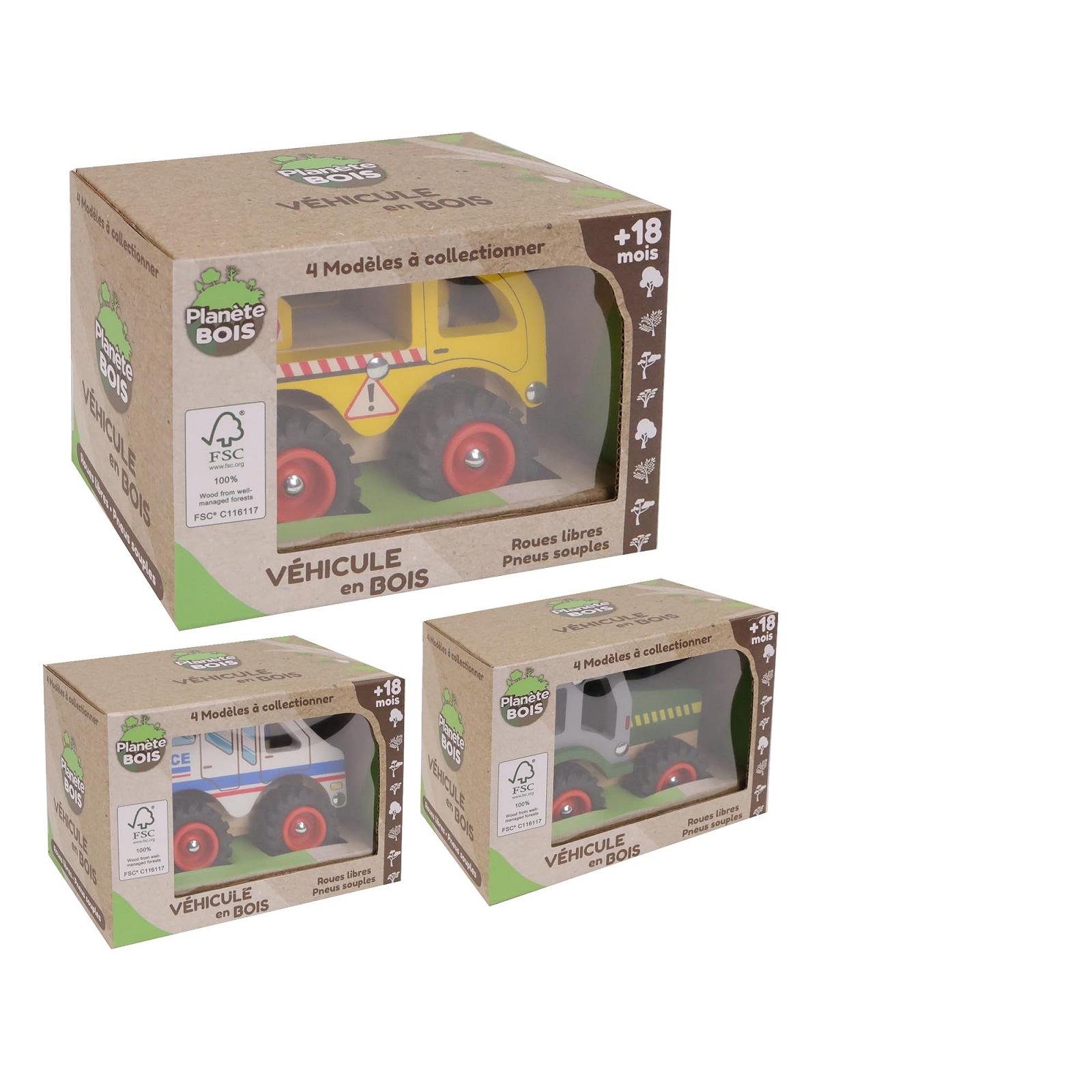 Игрушечная Машинка PLANETE BOIS 052470PA Разноцветный, фото №4 Игрушечная Машинка PLANETE BOIS 052470PA Разноцветный, фото №4