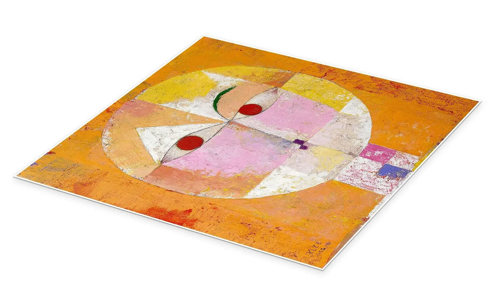 Постер Paul Klee Senecio 50 x 50 см Оранжевый, фото №2