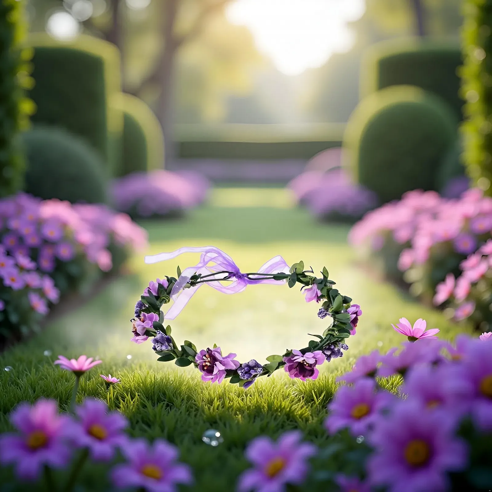 Вінок Квітка Троянда Ручної Роботи, фото №4