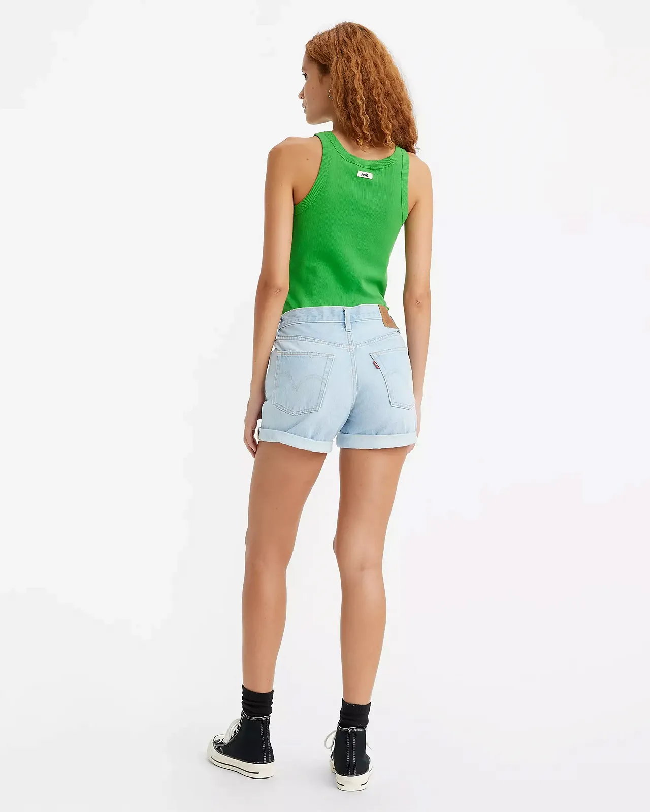 Жіночі шорти Levis - 501 Rolled Short Glaring - Womens - 23, фото №3