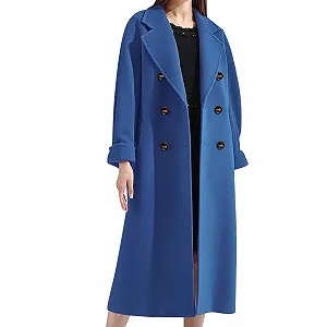 Женская Осенняя Зимняя Куртка Yowablo Кардиган Slim Однотонная с Пуговицей - Фото 1