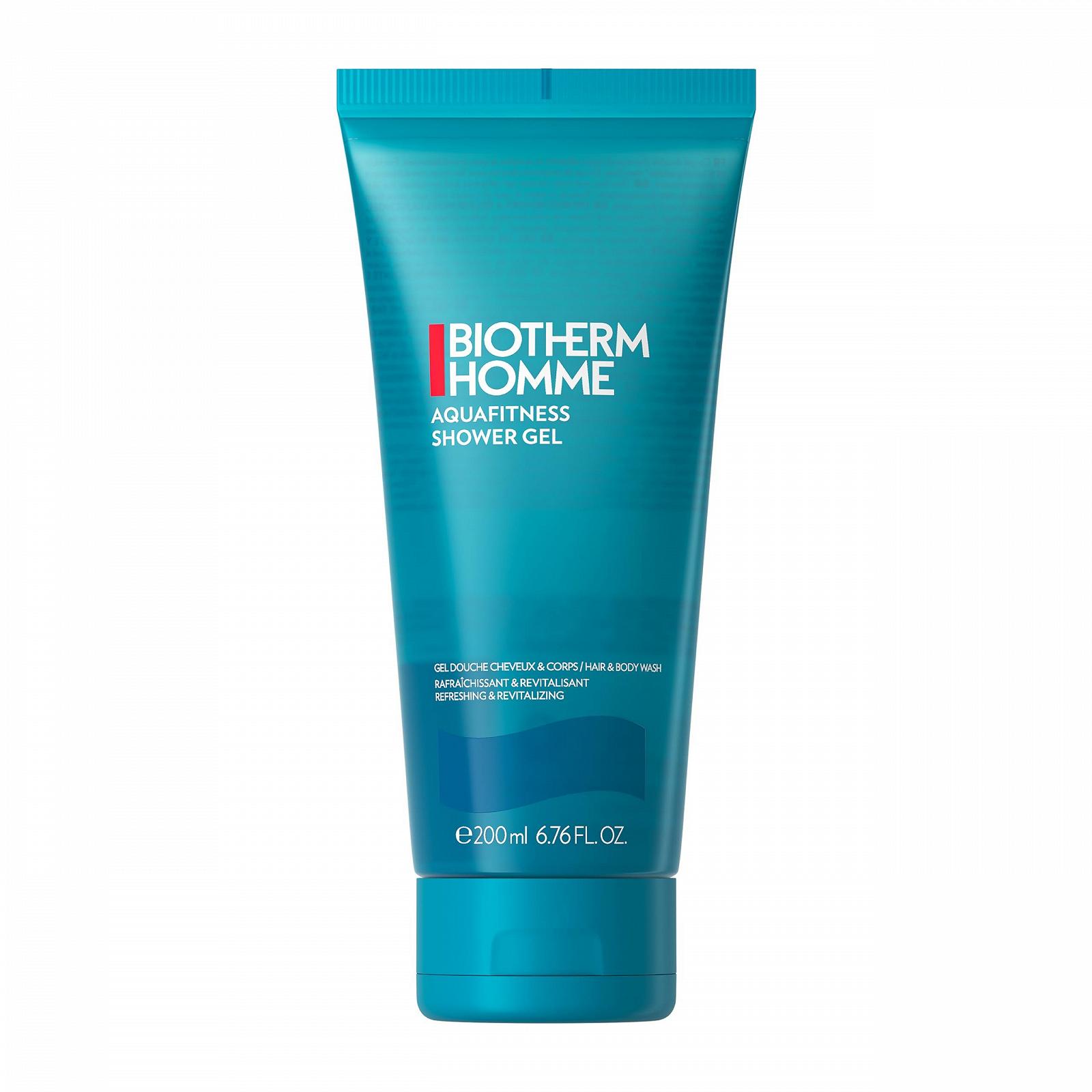 Гель для душу Biotherm Homme Aqua Fitness для тіла та волосся 200 мл, фото №1