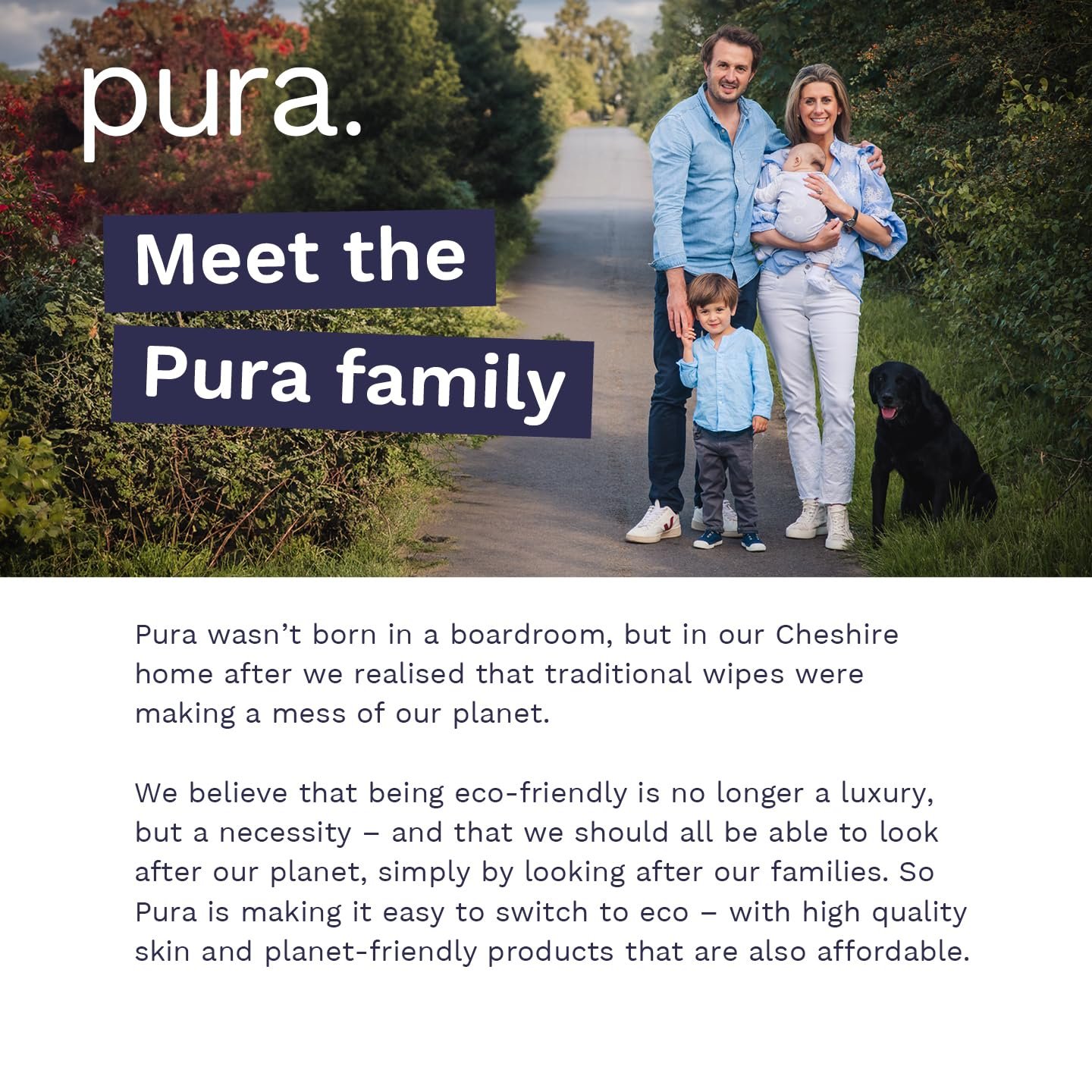 Влажные салфетки Pura Eco Flushable, 560 штук (14 x 40 штук), месячная упаковка, без пластика, 99% воды, для чувствительной кожи, фото №6