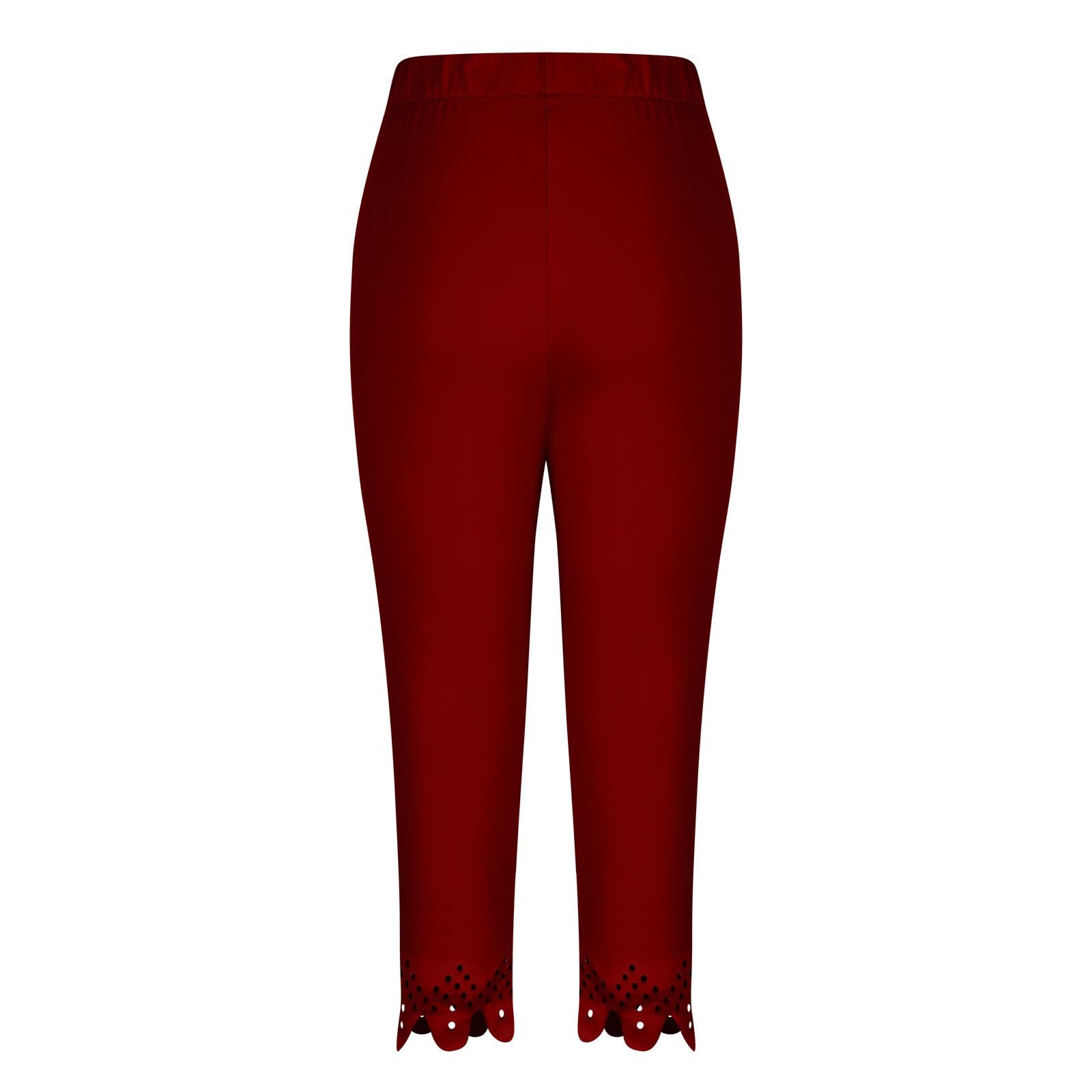 Шорты 3/4 pxjsdwe с кружевом Capri Эластичные Спортивные, фото №4