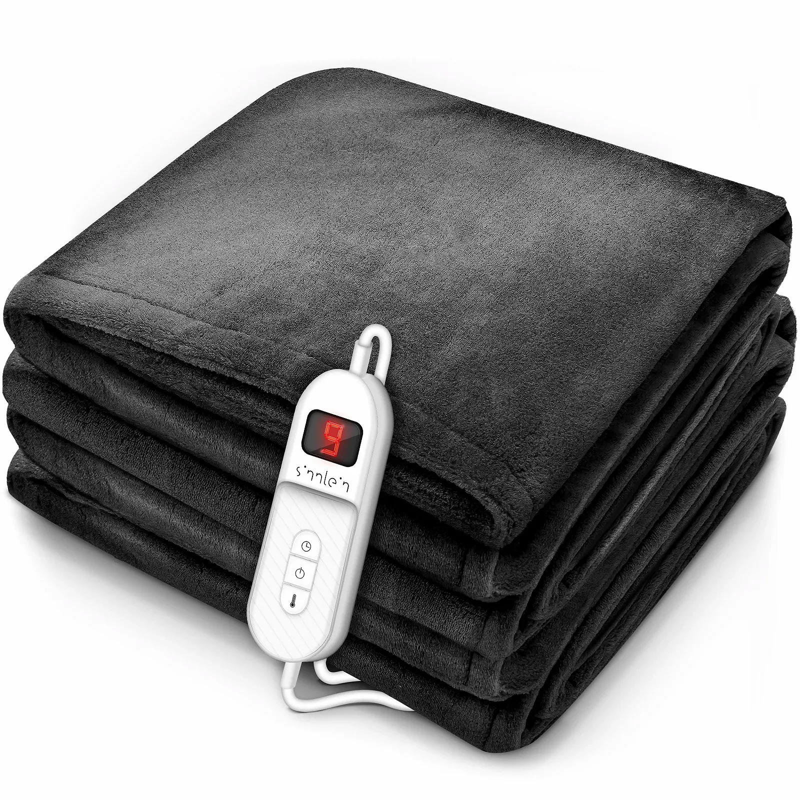 Електрична ковдра Sinnlein Plush 200 x 180 см, фото №1 Електрична ковдра Sinnlein Plush 200 x 180 см, фото №1