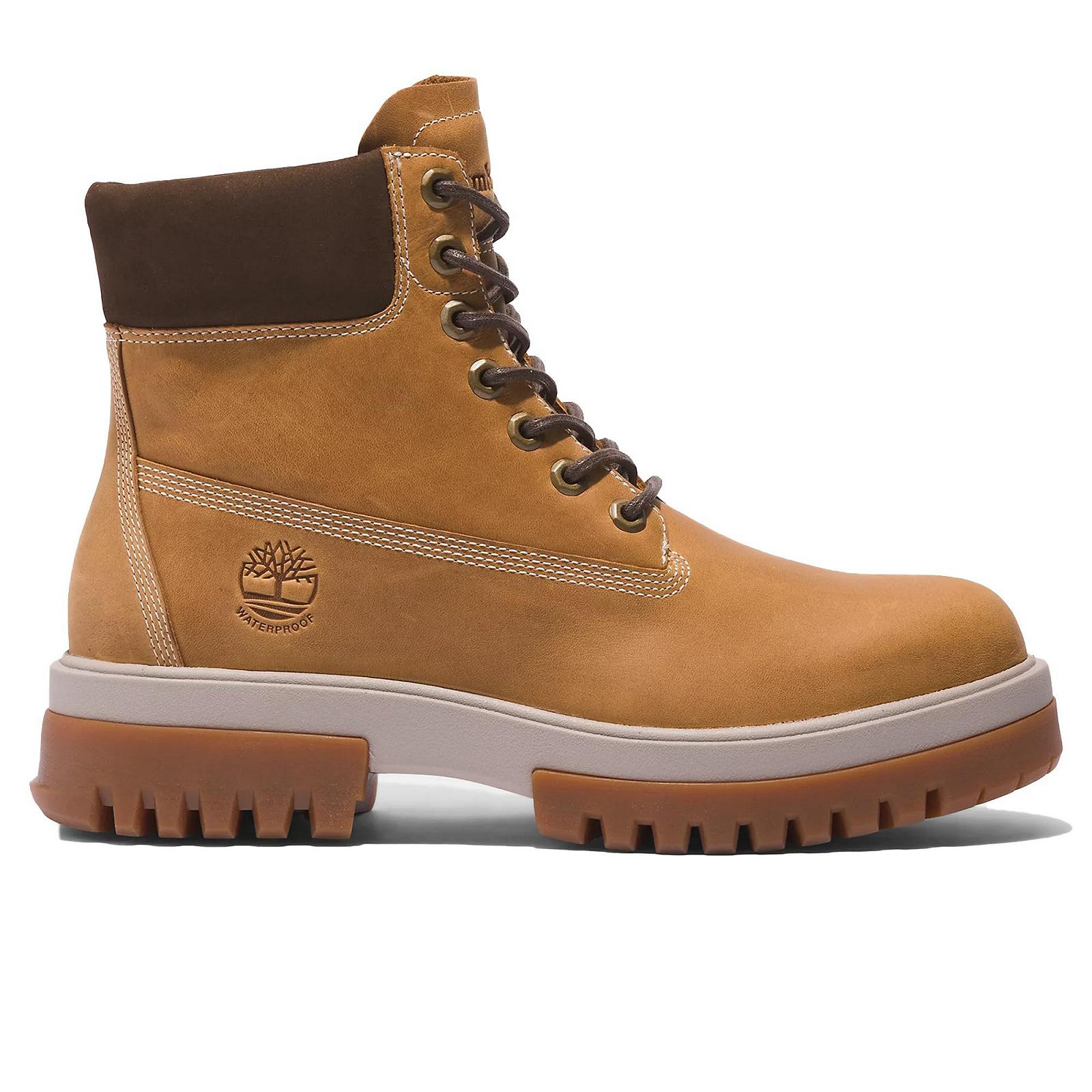 Мужские ботинки Timberland Mid 0A5YKD пшенично-желтого цвета с водонепроницаемыми шнурками, фото №2