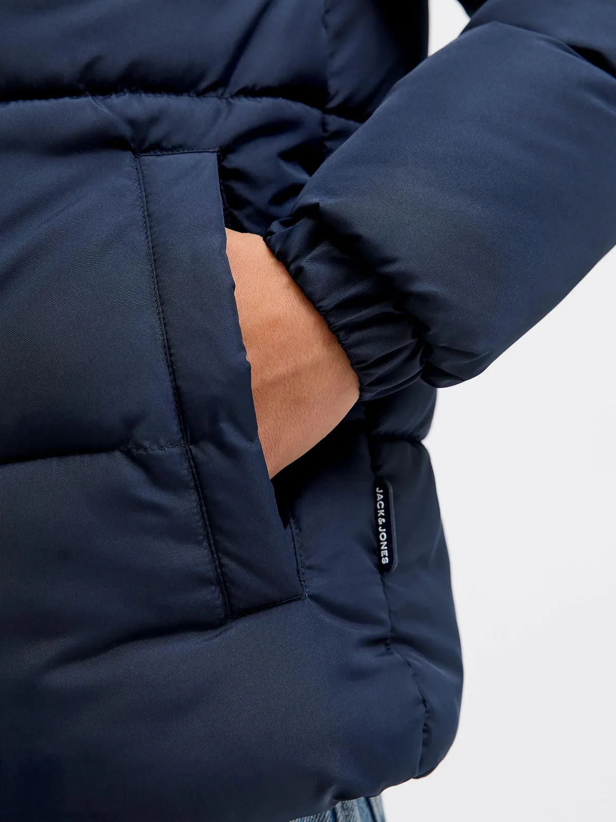 Куртка стьобана для хлопчика JACK & JONES Junior, фото №6