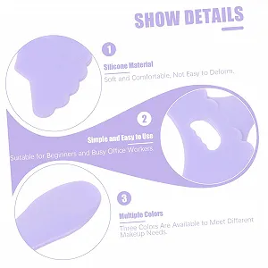 Інструмент для підводки очей minkissy, багаторазовий, багатофункціональний, силіконовий synthetic.ua - Фото 1