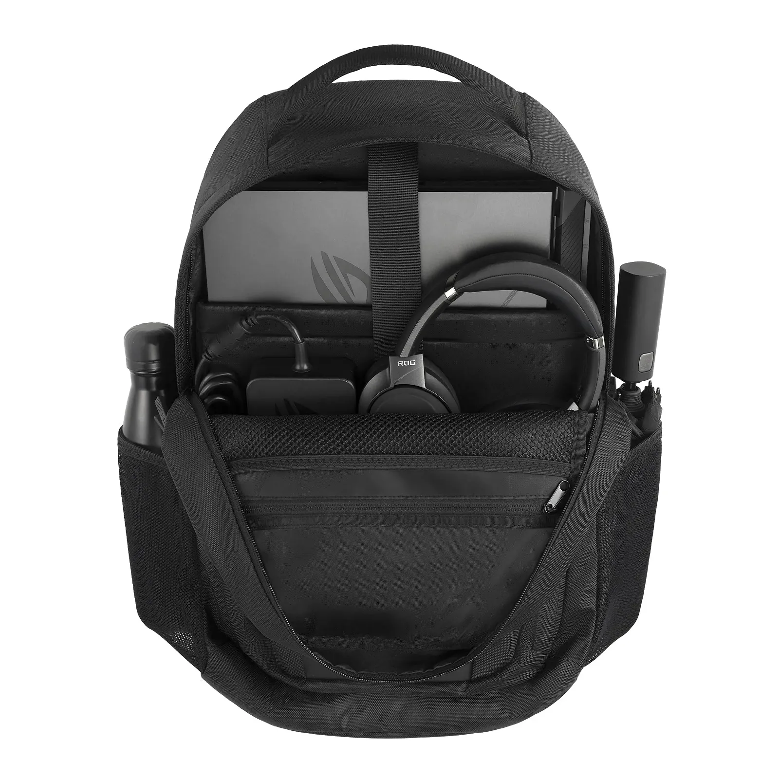 Рюкзак для ноутбука ASUS ROG Ranger BP2800 ігровий 16" 34л чорний, фото №7 Рюкзак для ноутбука ASUS ROG Ranger BP2800 ігровий 16" 34л чорний, фото №7