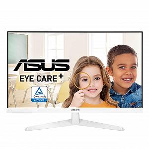 Монитор ASUS VY279HE-W Gaming 27 дюймов Full HD 75 Гц 1ms MPRT FreeSync IPS Vesa 100x100 16:9 1920x1080 HDMI D-Sub Белый - Фото 1