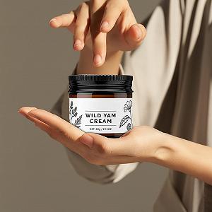 Лосьон для тела Балансирующий увлажняющий крем для женщин - Успокаивающий лосьон для кожи, для сухой и чувствительной кожи, ног, рук, коленей, живота, дорожный размер synthetic.ua - Фото 1