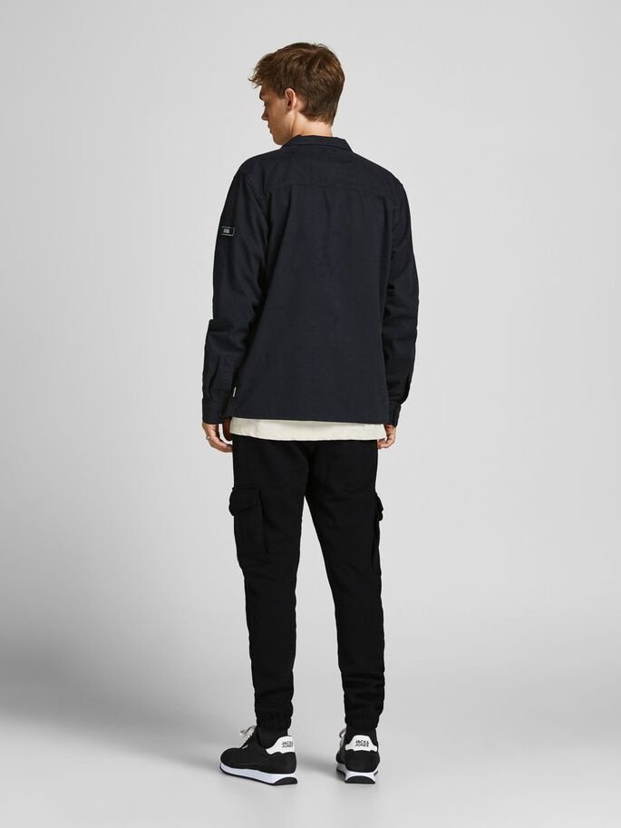 Штани JPSTGORDON JJCLASSIC SWEAT PANT VG NOOS 12195583- Jack&Jones Чорний S, фото №2