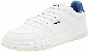 Кроссовки HUGO Hadrian Tenn из искусственной кожи на шнуровке с логотипом - Фото 1