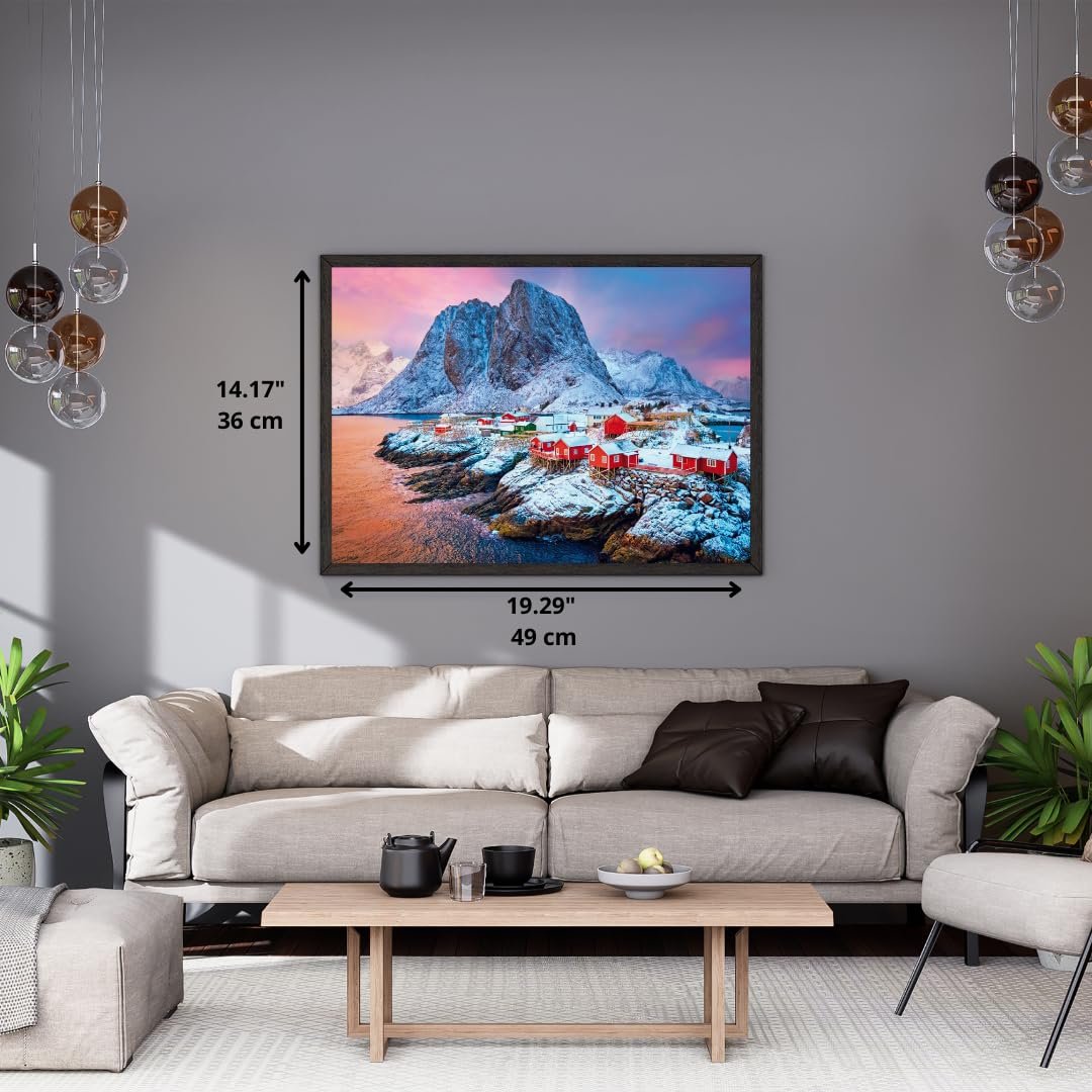 Пазлы Clementoni Puzzle Collection Hamnoy Village 500 элементов Компактная коробка (35587), фото №3