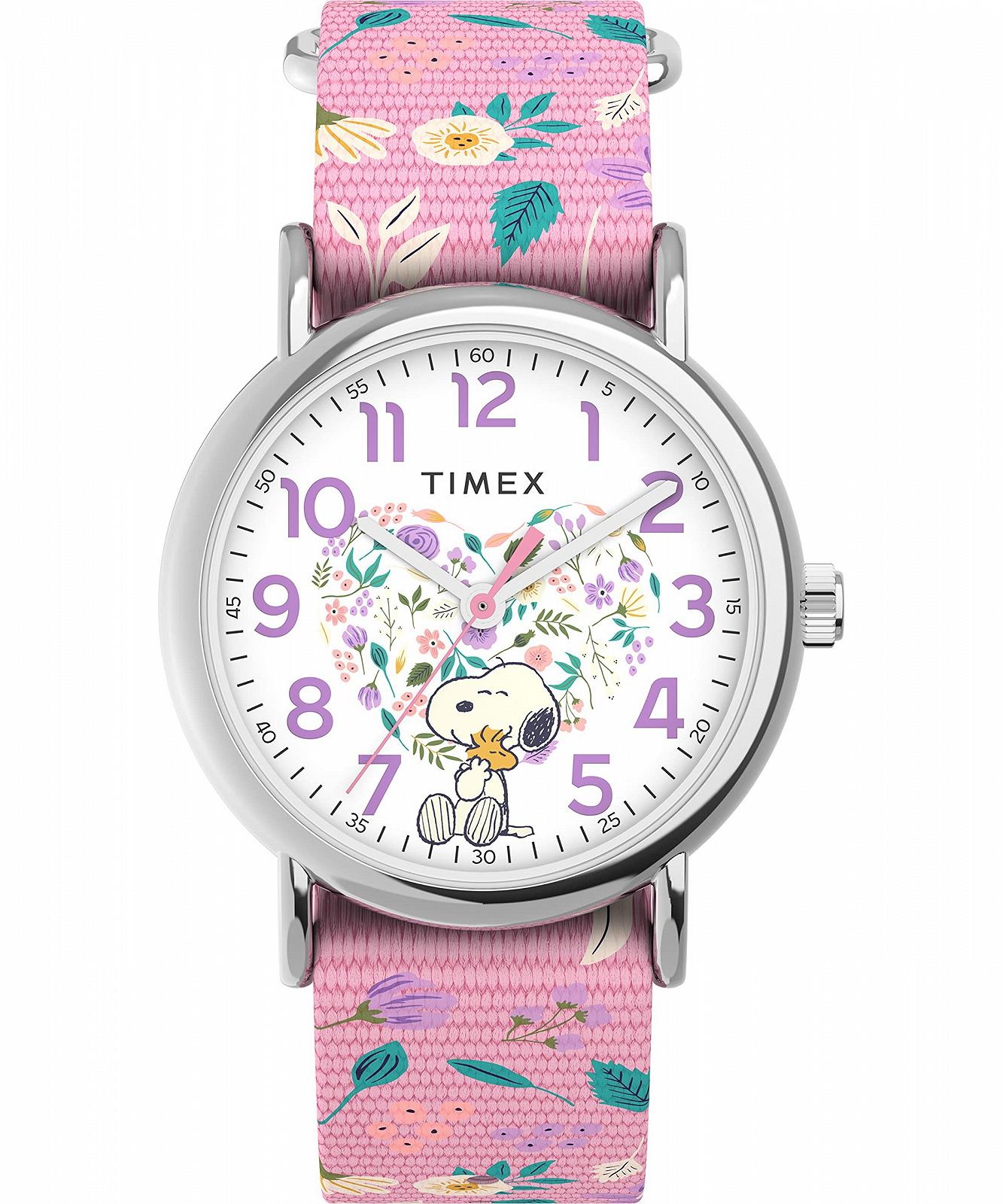 Жіночий годинник Timex X Peanuts in Bloom Weekend 38 мм, фото №1