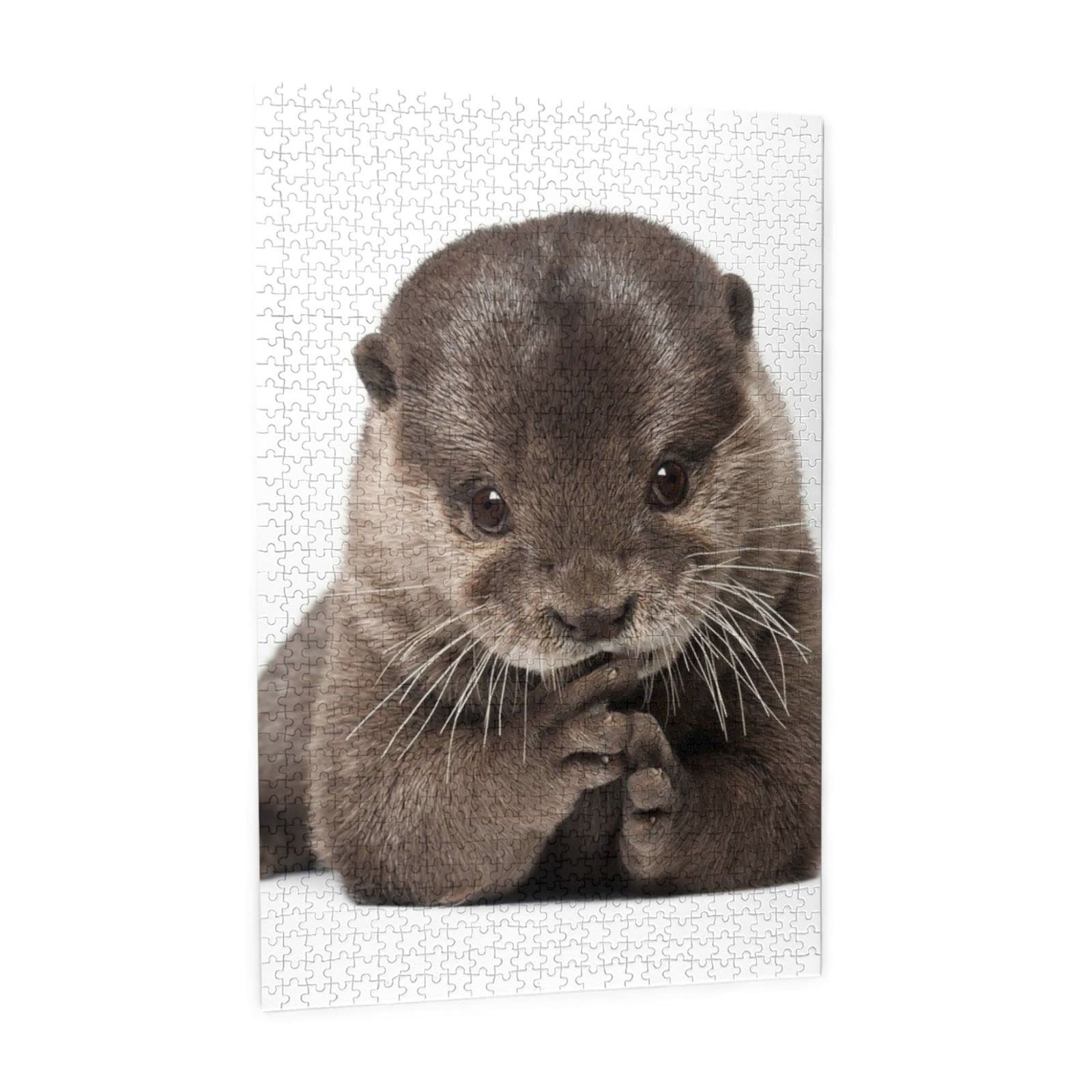 Пазл Cute Otter 1000 элементов для взрослых и детей, фото №2