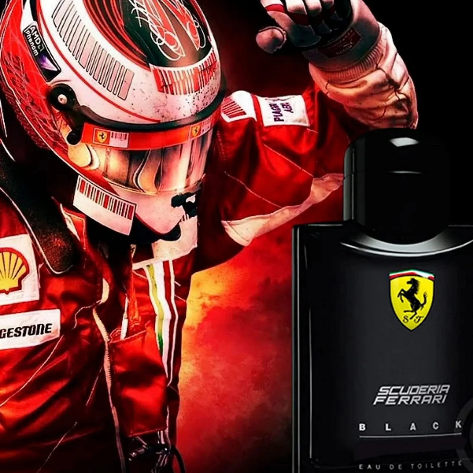 Туалетна вода Ferrari Scuderia Black Homme для чоловіків 125 мл, фото №3