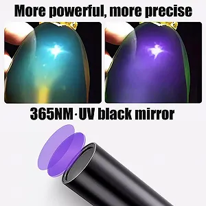 Ультрафіолетовий ліхтарик Портативний тестер неону 365nm UV світло Ручка Багатофункціональний детектор банкнот Пошук плям від домашніх тварин Інструмент для інспекції F synthetic.ua - Фото 1