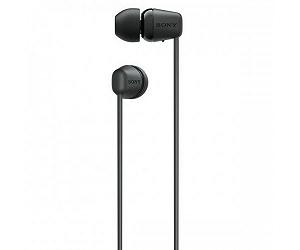 Навушники із мікрофоном Sony WI-C100 Black (WIC100B.CE7) synthetic.ua - Фото 1