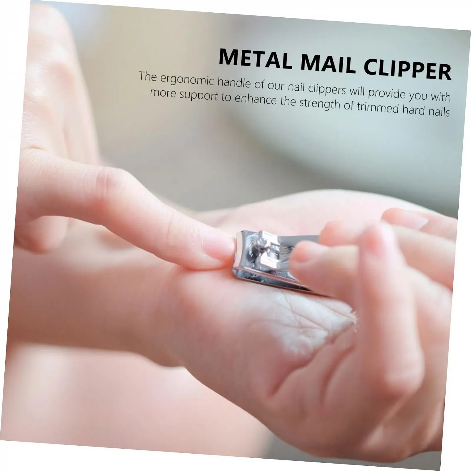Кусачки для ногтей Beaupretty 20 шт. Брелок Кусачки для ногтей Металлические Кусачки для ногтей Маникюрные Кусачки для ногтей Кусачки для ухода за ногтями Серебряное покрытие, фото №9