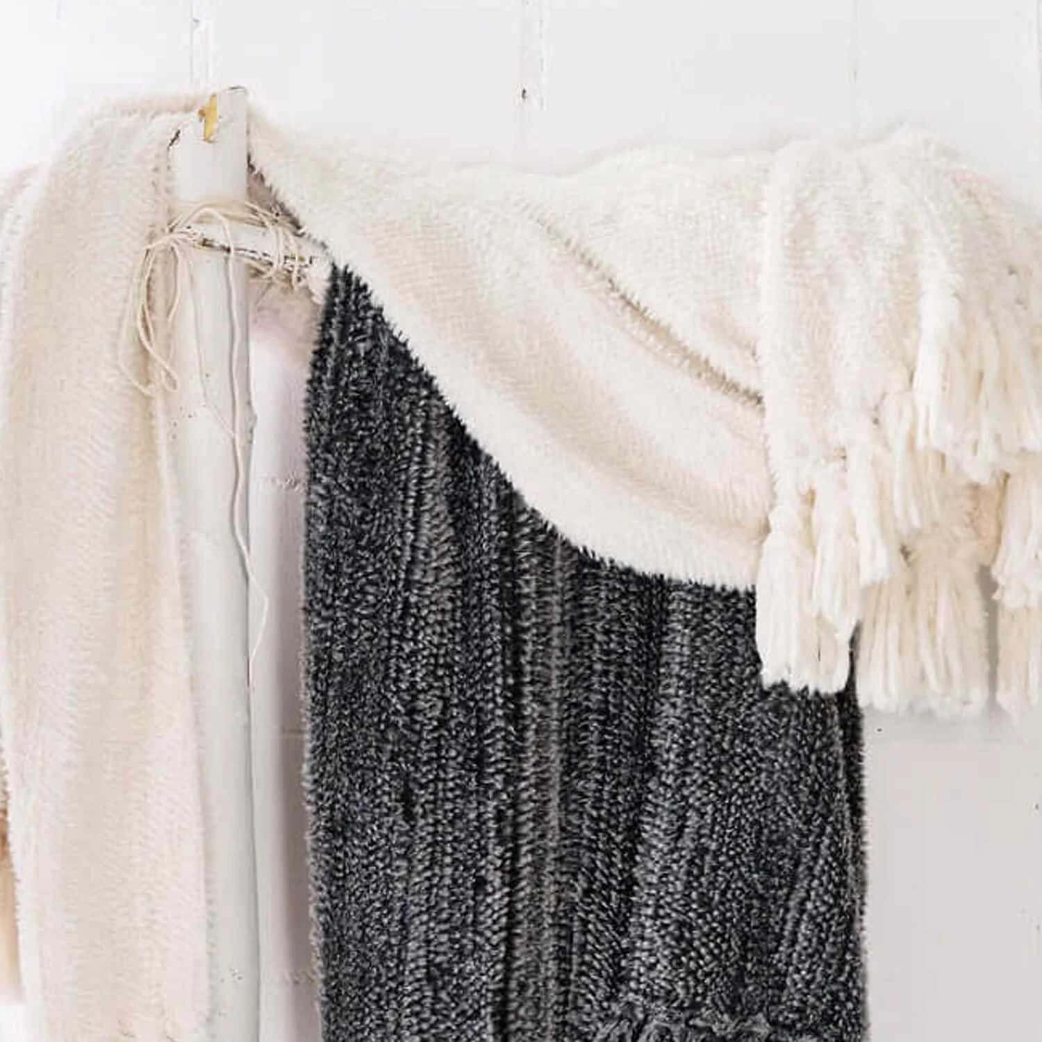 Плед Winterhome Alpine Yak Ivory Искусственный мех 130 x 180 см, фото №5