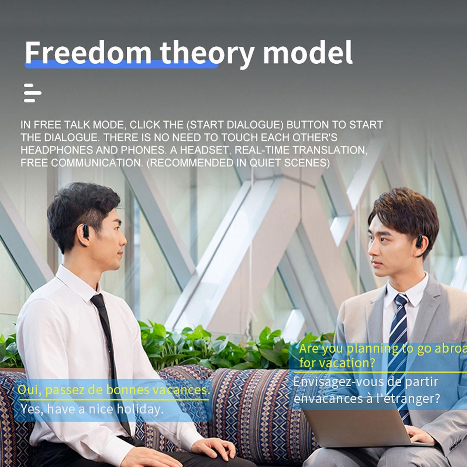 Навушники для перекладу AI Real Time, з вушним гачком з 130 онлайн мов підтримки для Android, фото №3 Навушники для перекладу AI Real Time, з вушним гачком з 130 онлайн мов підтримки для Android, фото №3