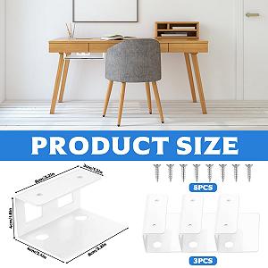 Кронштейн для ноутбука, 3 шт., Підстільний тримач для ноутбука synthetic.ua - Фото 1