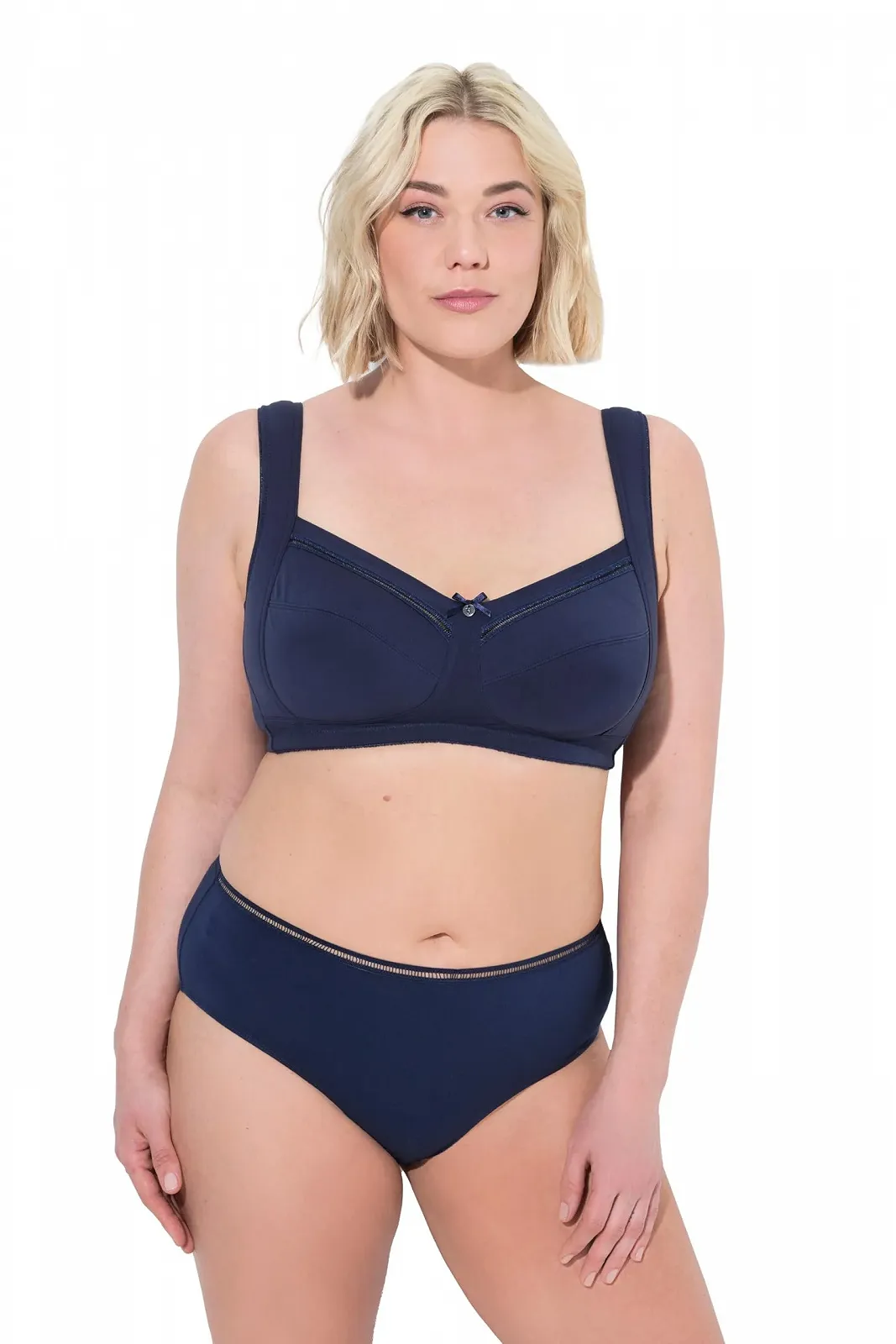 Бюстгальтер Ulla Popken 838461 Plus Size без кісточок, фото №1 Бюстгальтер Ulla Popken 838461 Plus Size без кісточок, фото №1