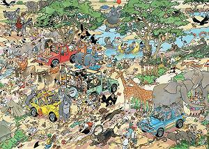 Пазл Jan van Haasteren Safari & Sturm 2 x 1000 елементів synthetic.ua - Фото 1